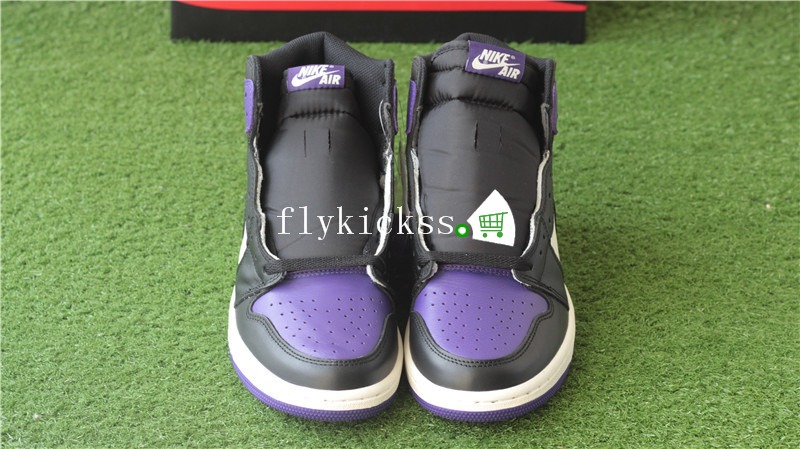 Authentic Air Jordan 1 High OG Court Purple